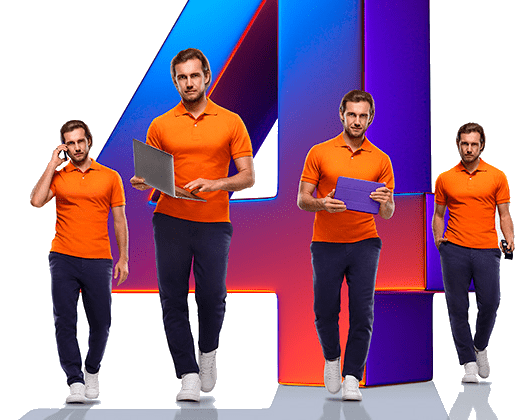 Великолепная четверка Ростелеком в посёлок городского типа Уваровка (Московская область)